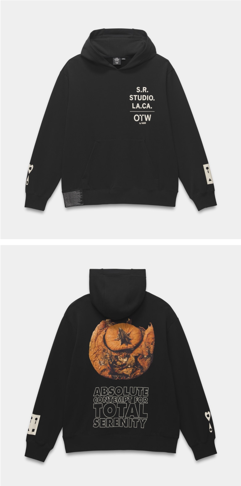 OTW by Vans X SRLA hoodie in black