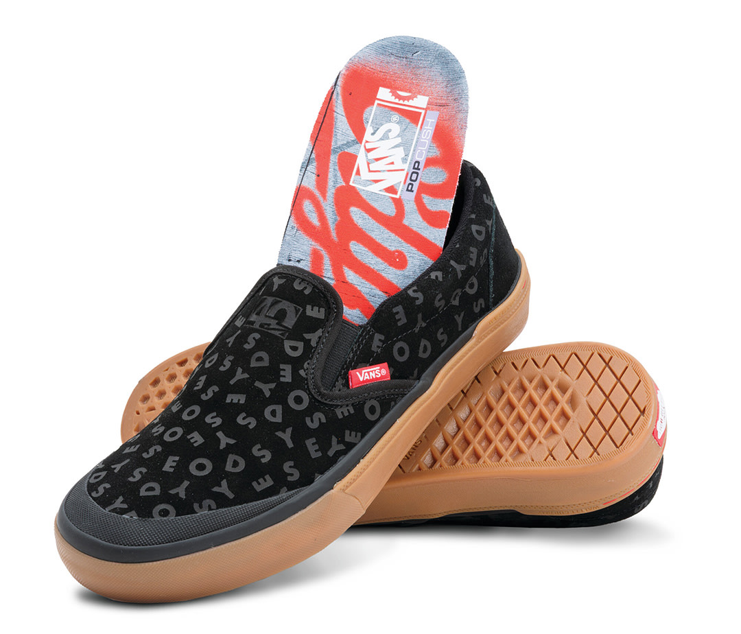 Slip-on Wafflecup shoe in brown