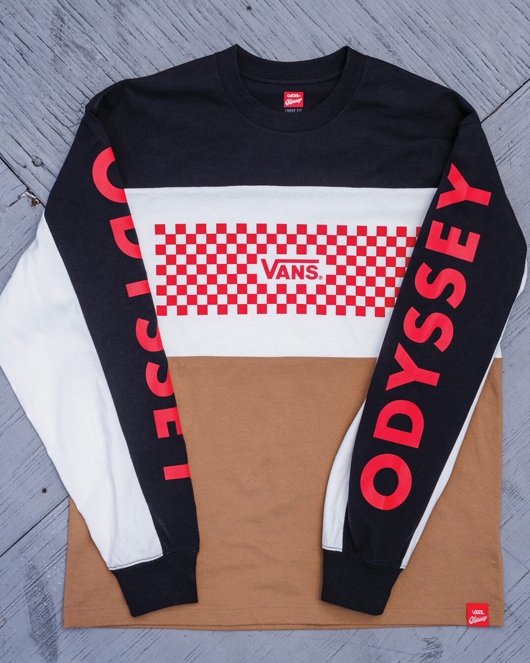 Vans X Odyssey jersey.