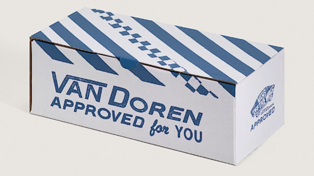 Van Doren Approved custom packaged box.
