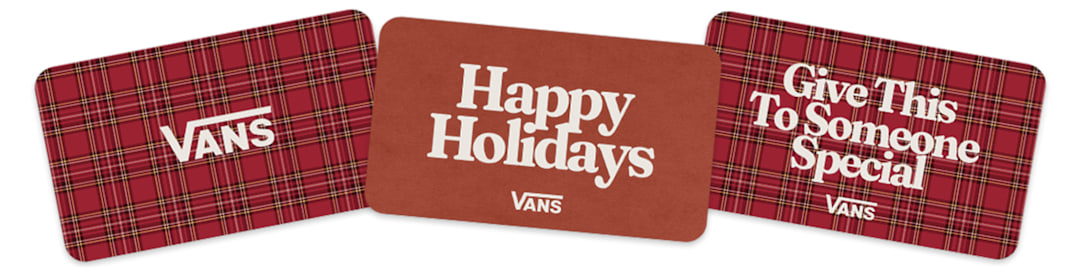 VANS GIFT CARDS