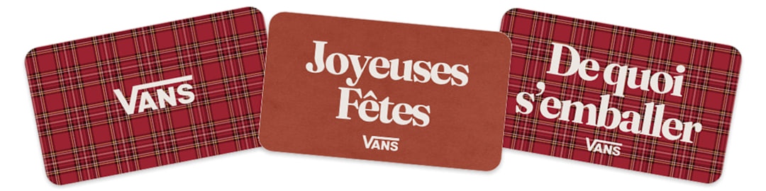 VANS GIFT CARDS