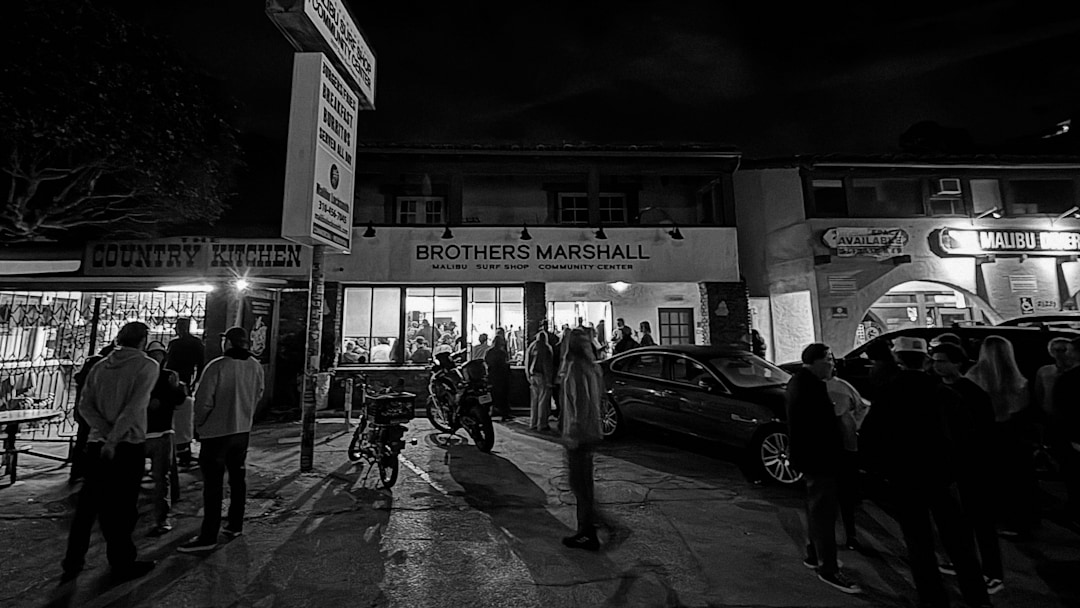 Brothers Marshall surf shop in Malibu, California.