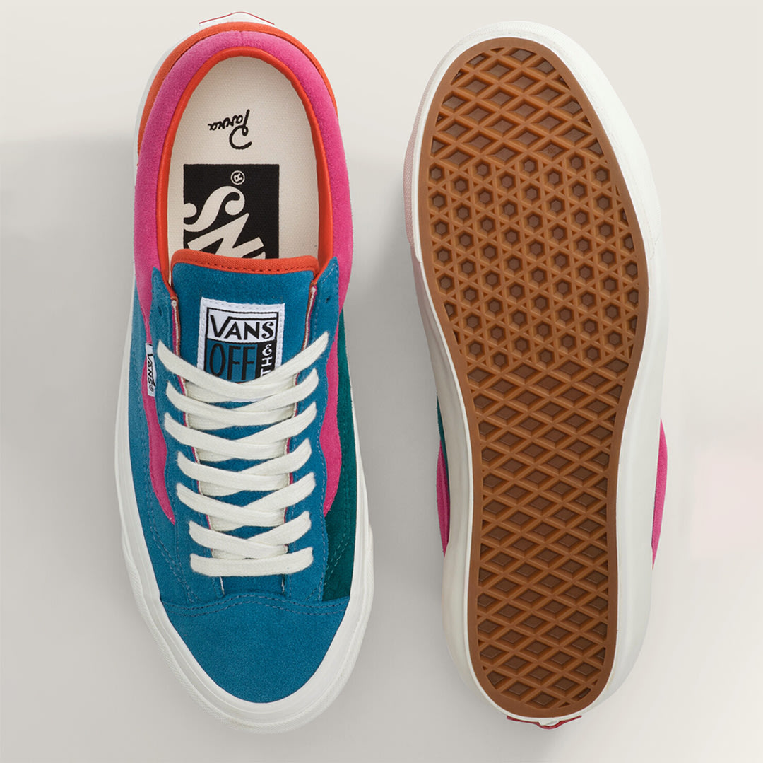 Top view of the OTW by Vans x Parra Old Skool 36