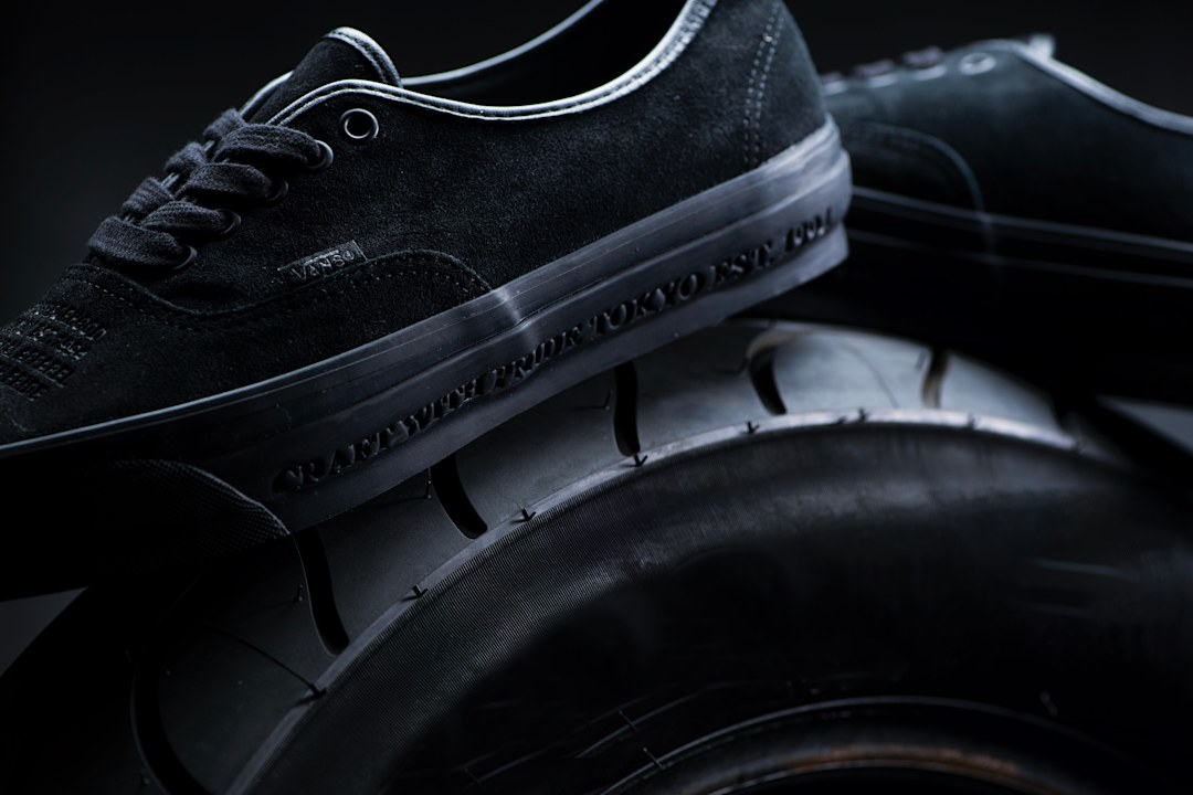 photo of OTW x NEIGHBORHOOD Vans Authentic collab in black