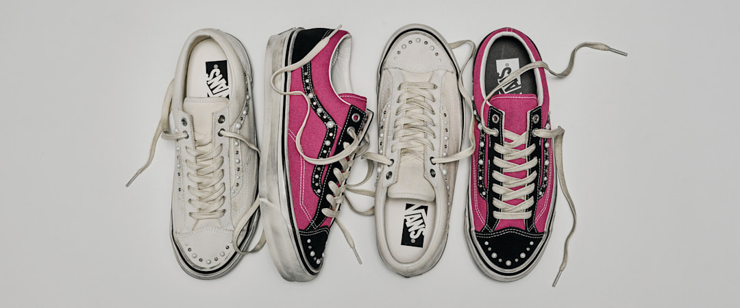 Vans Old Skool™ 36 Pearlized Fuchsia and White