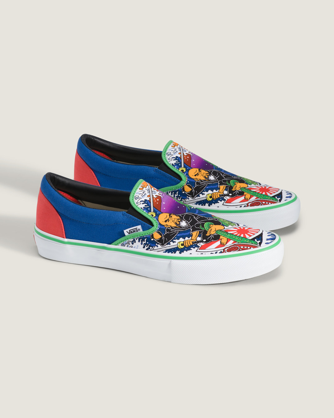 Image of the Van Doren Approved X Gerald Okamura Skate Slip-On Shoe