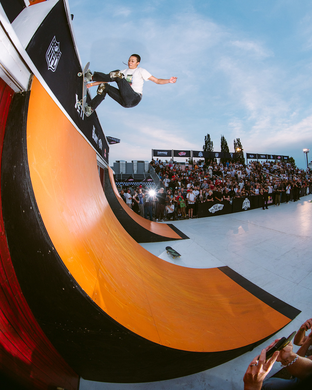 Lizzie Armanto yanking one back in