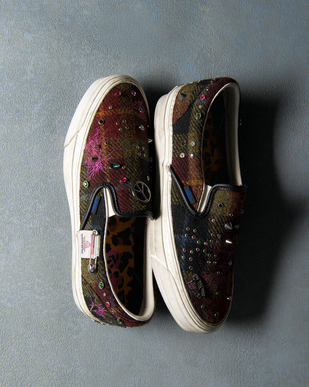 Vans Classic Slip-On 98 in Harris Tweed®