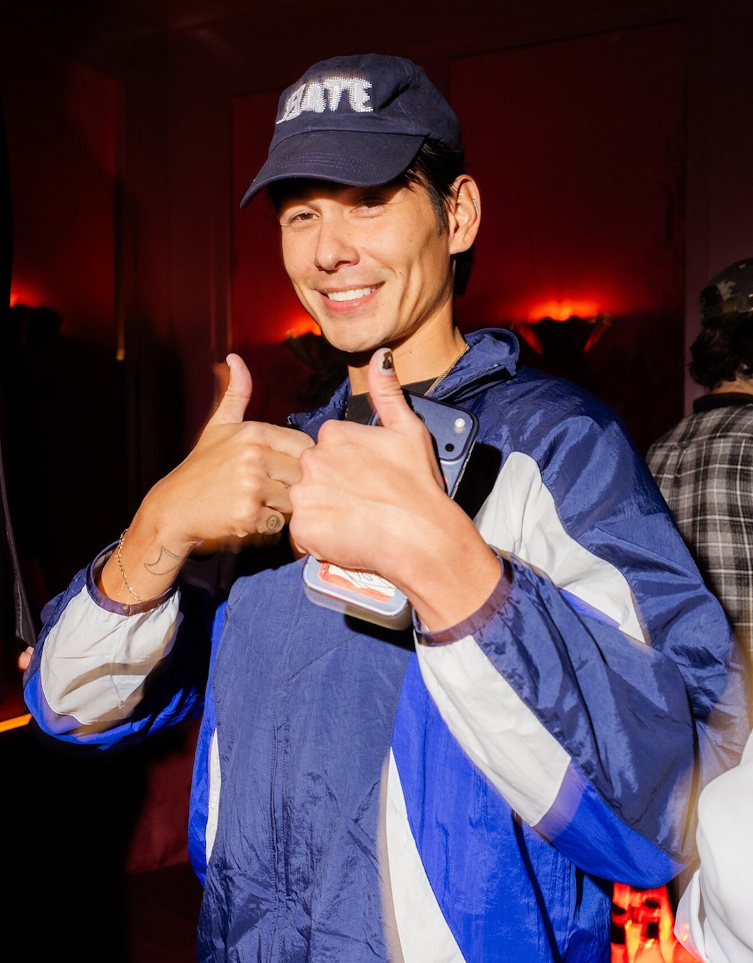 Evon Mock at the Vansza NYFW event.