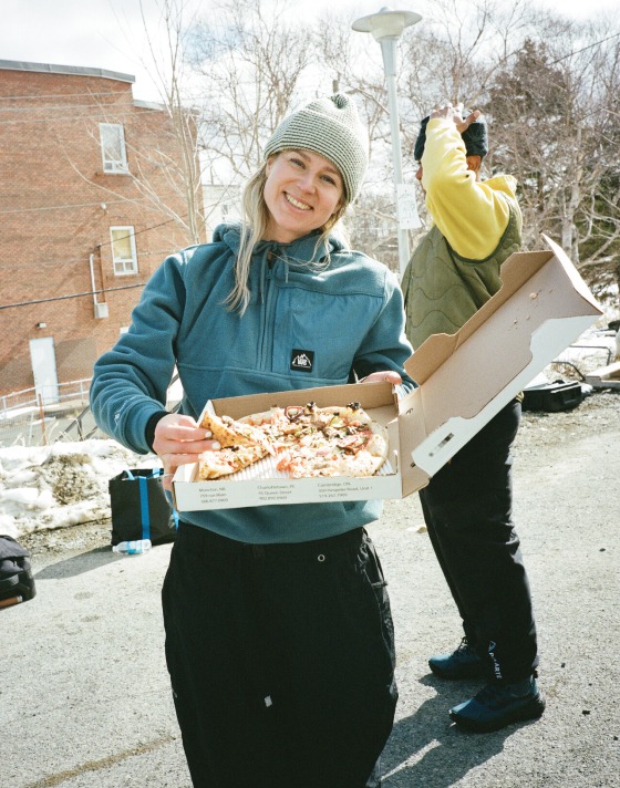 Photo of Vans Snowboarder Ivika Jurgenson.