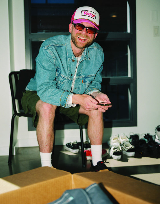 Photo of Vans Snowboarder Jake Kuzyk.