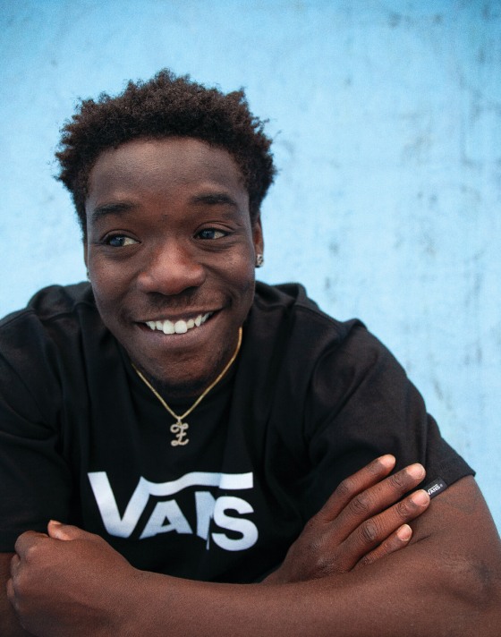 Photo of Vans Skater Zion Wright.