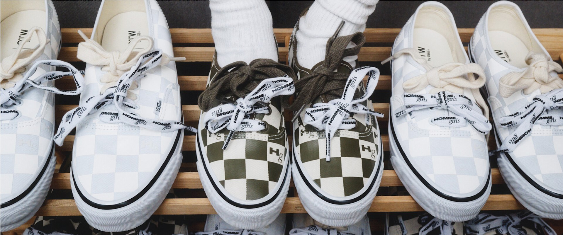 Vans x HommeGirls OTW Sk8-Mid Reissue 83 OST White Men