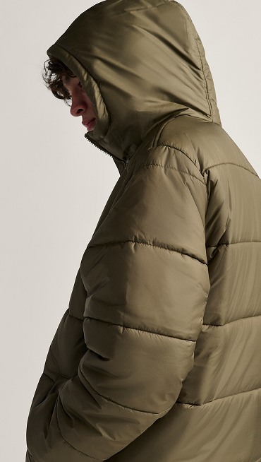 Brown puffer MTE jacket