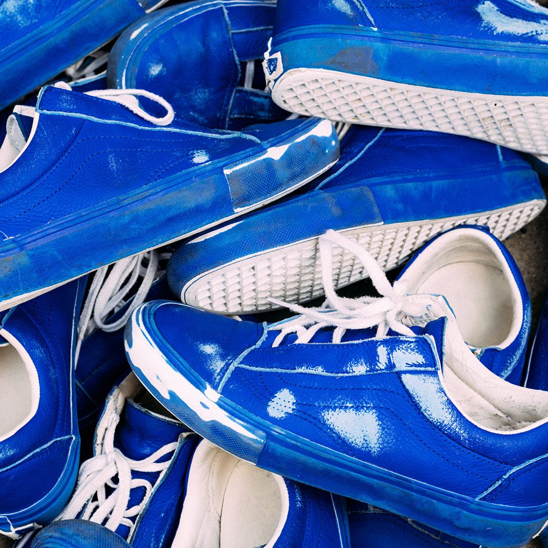 Vans and 2 Riser Pads reimagine the Skate Old Skool.