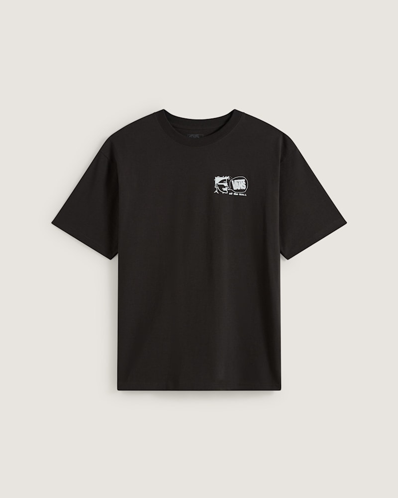 Мужская футболка Vans Machine Mind Short Sleeve, цвет: Чёрный — фото 2