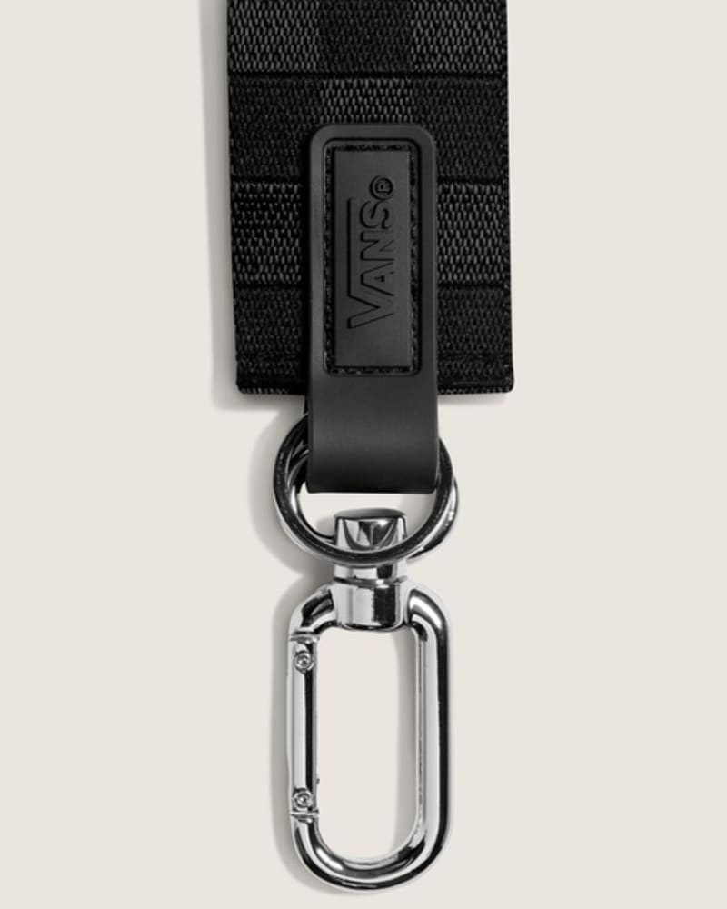 Сумка Vans Waffle Shop Checkerboard Eclipse Wristlet, цвет: Чёрный / Угольный — фото 2