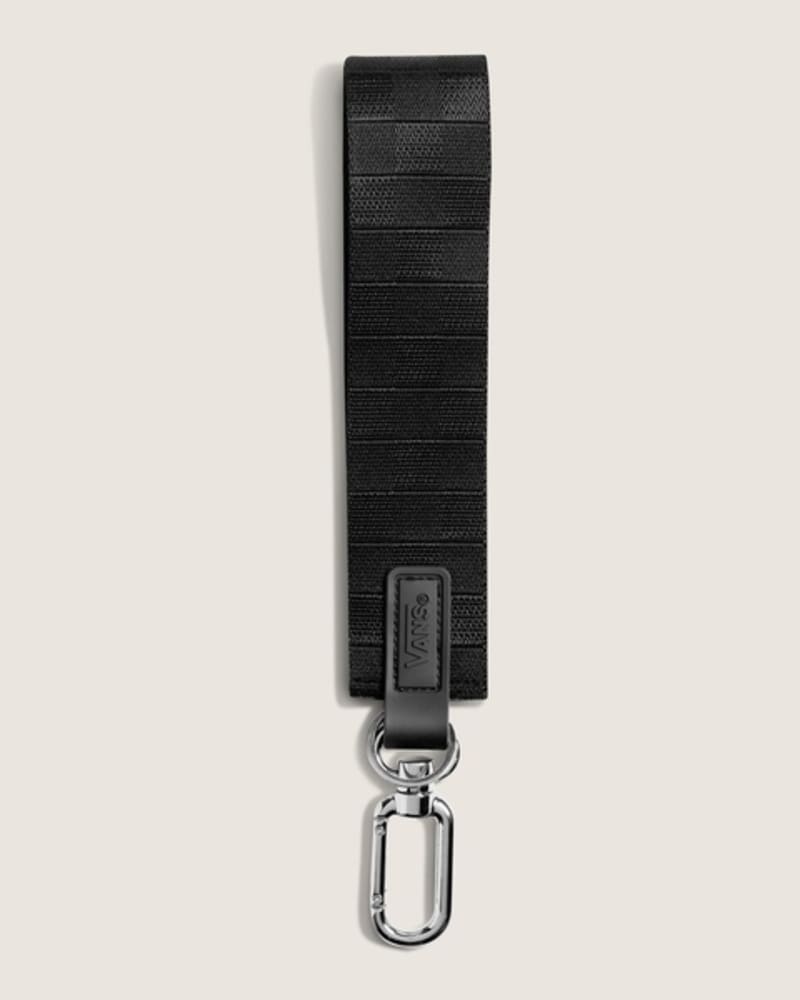 Сумка Vans Waffle Shop Checkerboard Eclipse Wristlet, цвет: Чёрный / Угольный