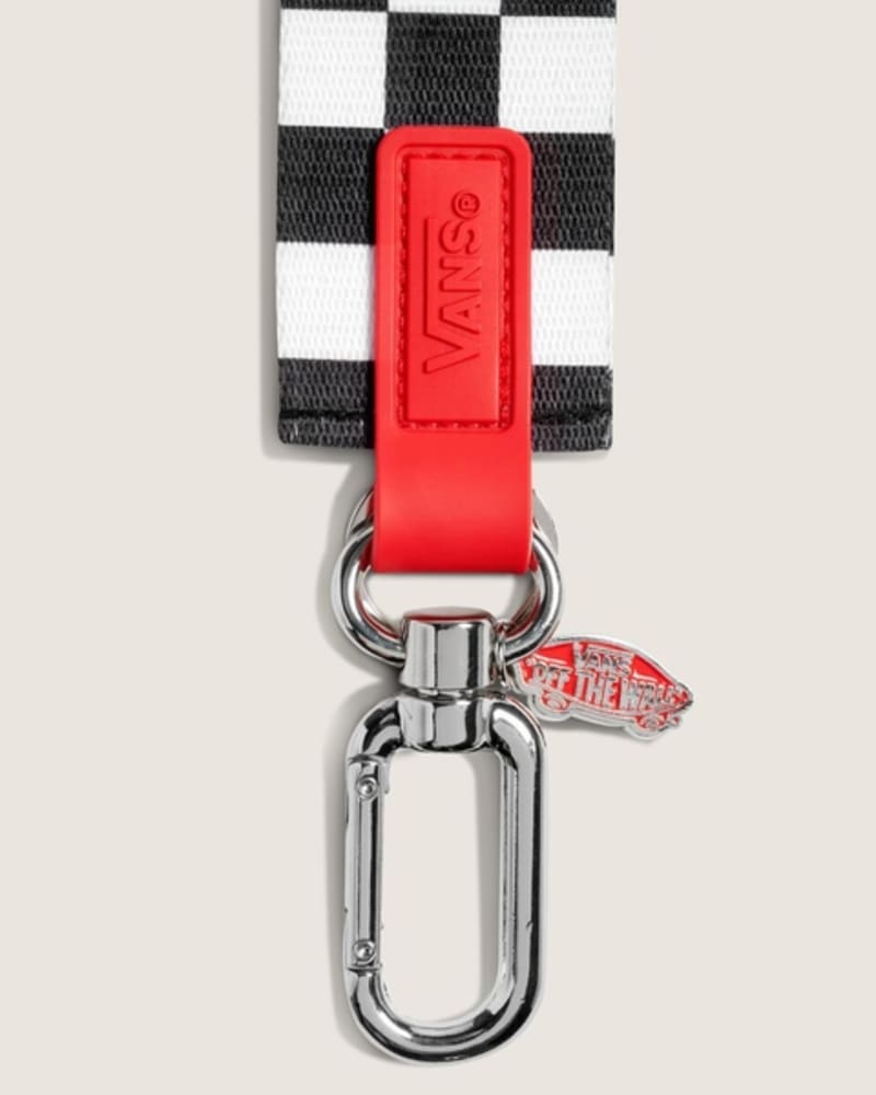 Сумка Vans Waffle Shop Checkerboard Classic Wristlet, цвет: Чёрный / Белый — фото 2