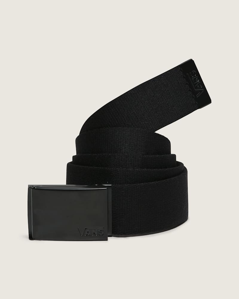 Ремень Vans Checkerboard Deppster II Web Belt, цвет: Чёрный