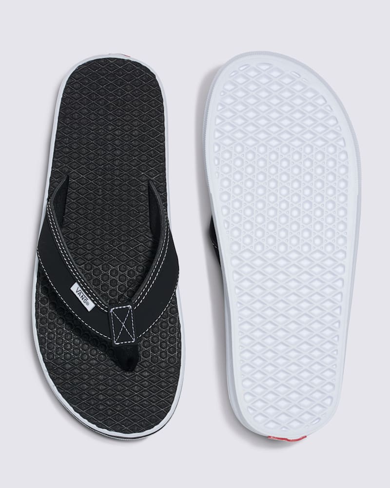 Мужские сандалии Vans La Costa Lite Sandal, цвет: Чёрный белый, вариант 1 — фото 3