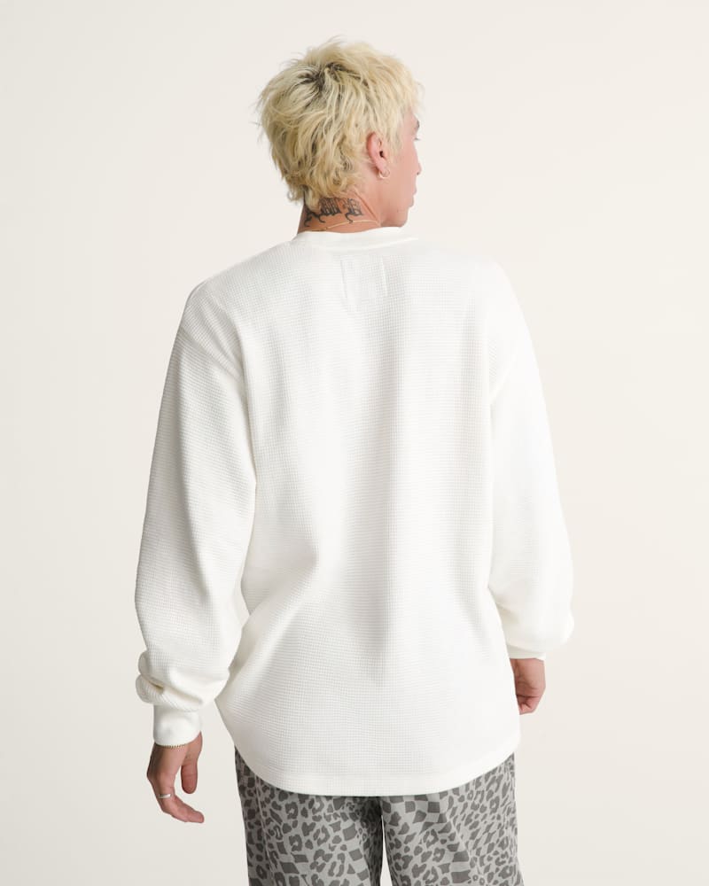 Рубашка Vans Navigate Thermal Long Sleeve, цвет: Белый — фото 3