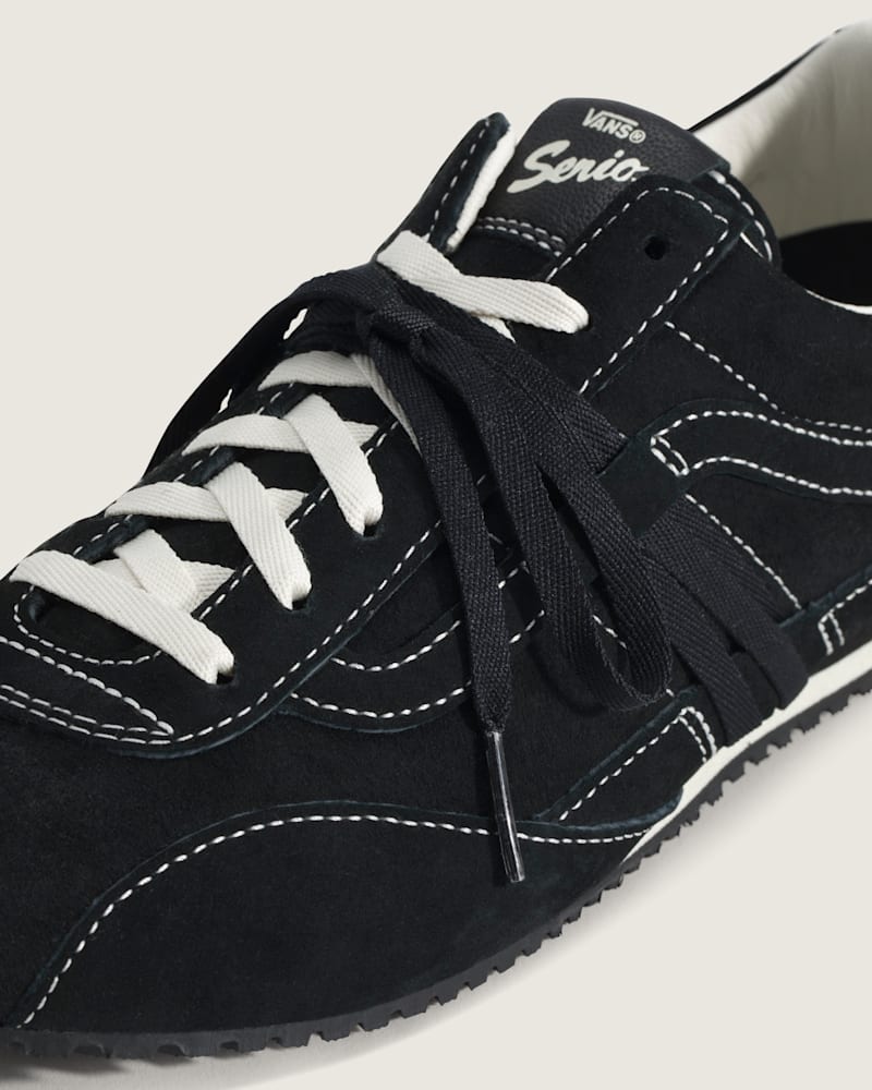 Женские кроссовки Vans Premium Super Lowpro, цвет: Чёрный — фото 5
