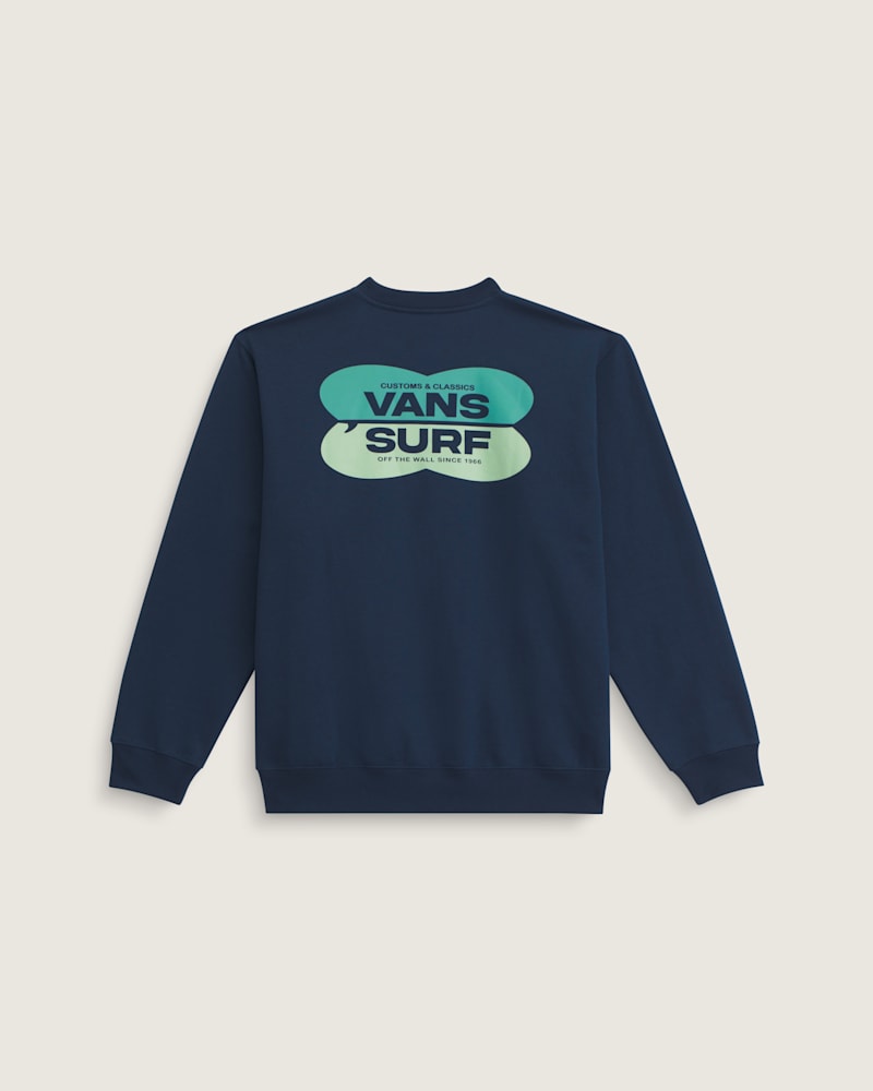 Мужская толстовка Vans Palms Crew, цвет: Dress Blues