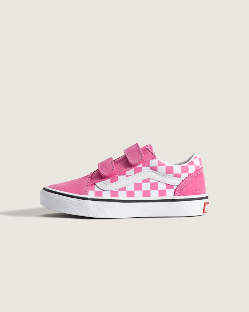 Детские кроссовки Vans Little Kids Old Skool V, цвет: Розовый