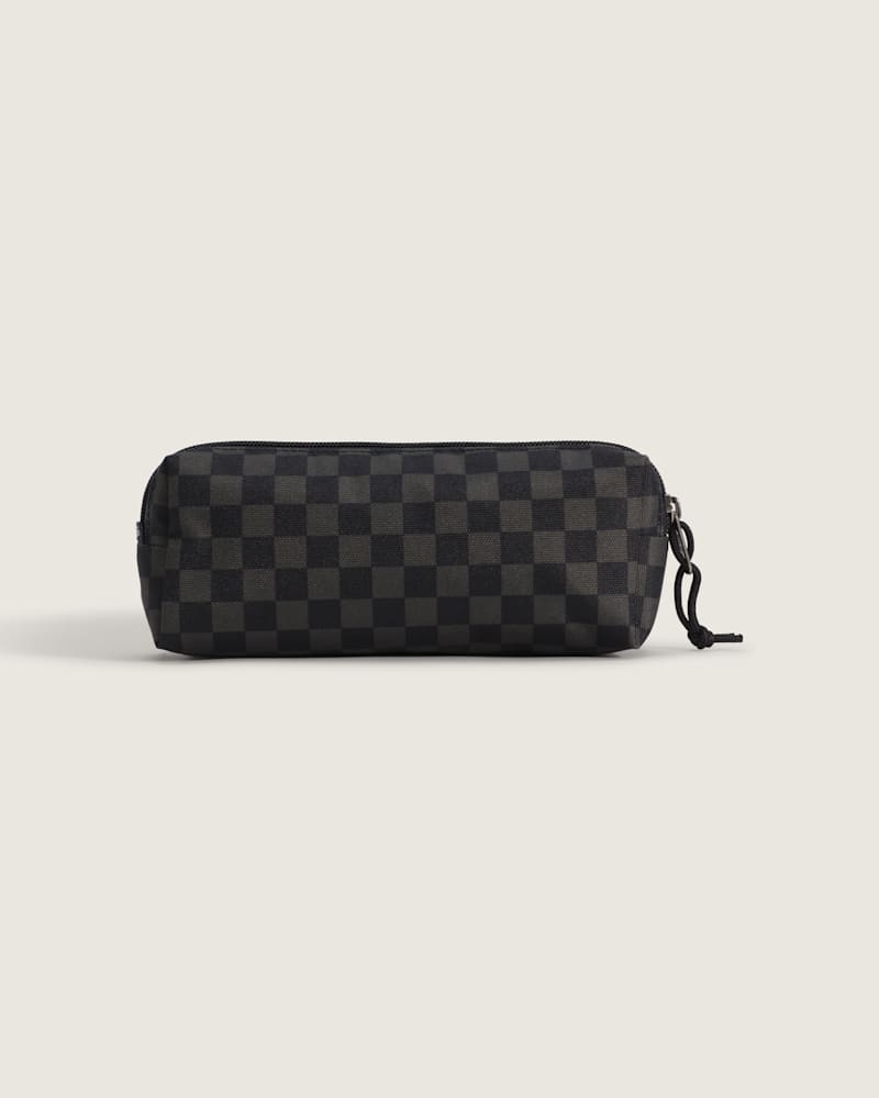 Детская сумка Vans Old Skool Pencil Checkerboard Pouch, цвет: Чёрный — фото 2
