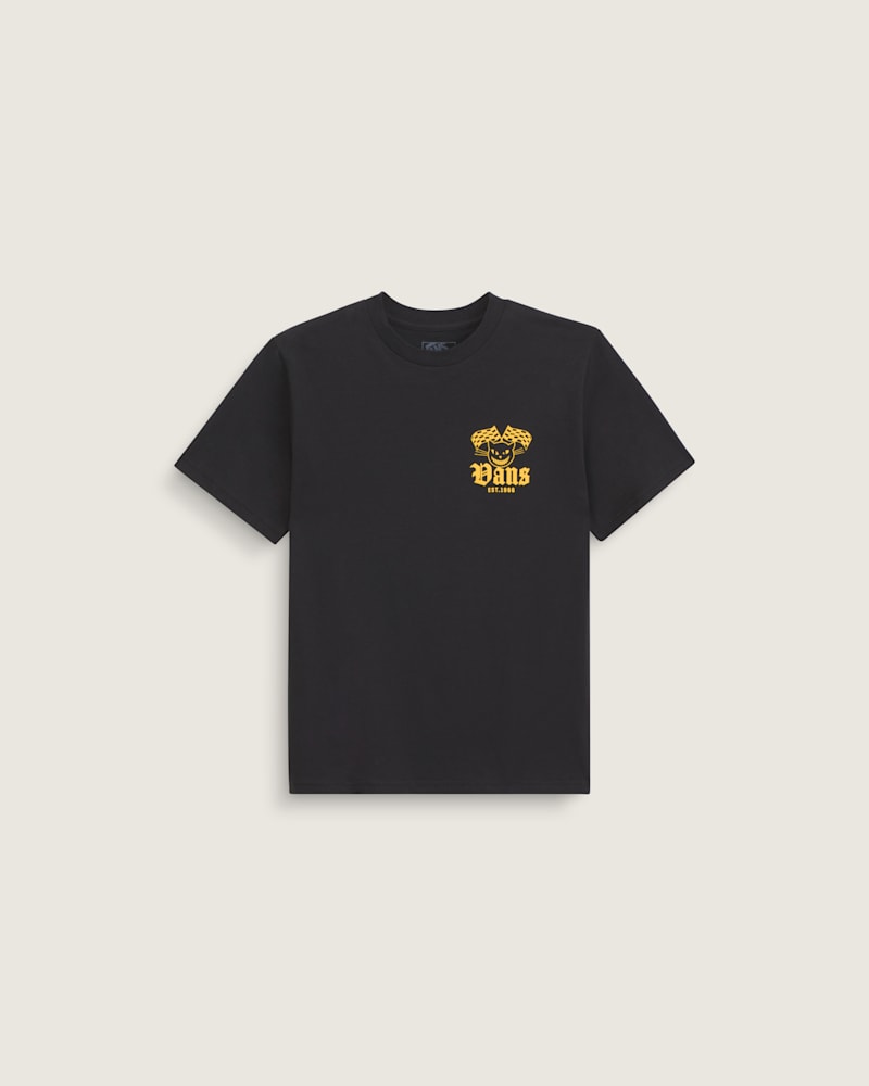 Детская футболка Vans Cat Club, цвет: Чёрный — фото 2
