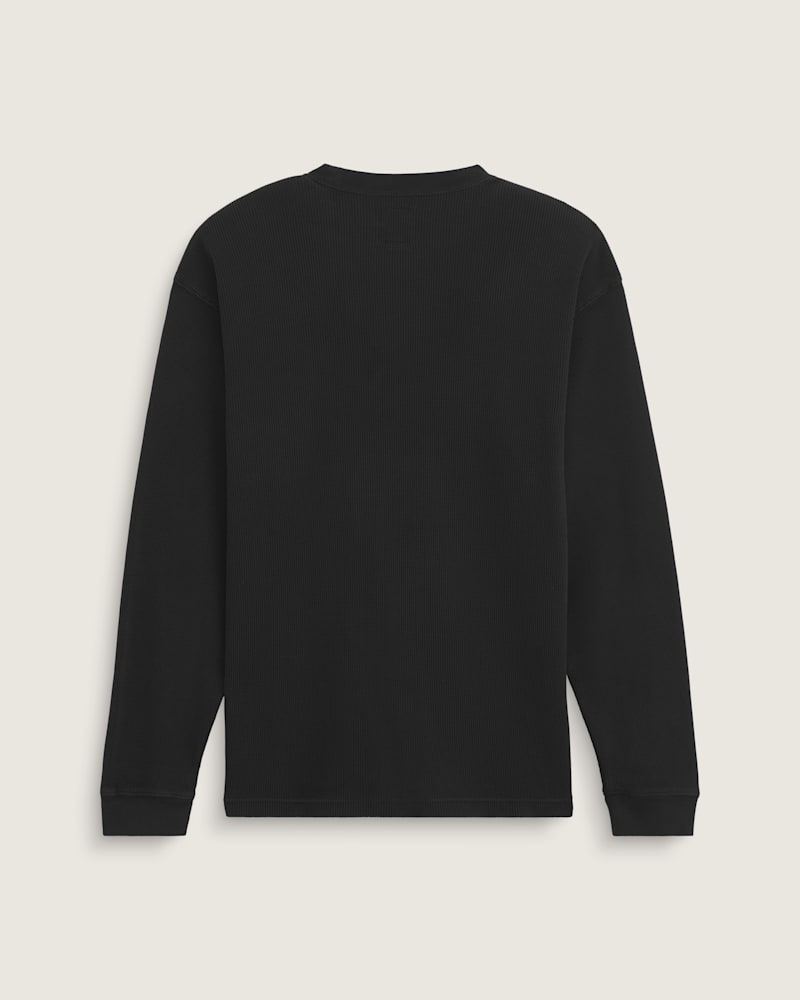Мужской топ Vans Core Long Sleeve Thermal, цвет: Чёрный — фото 2