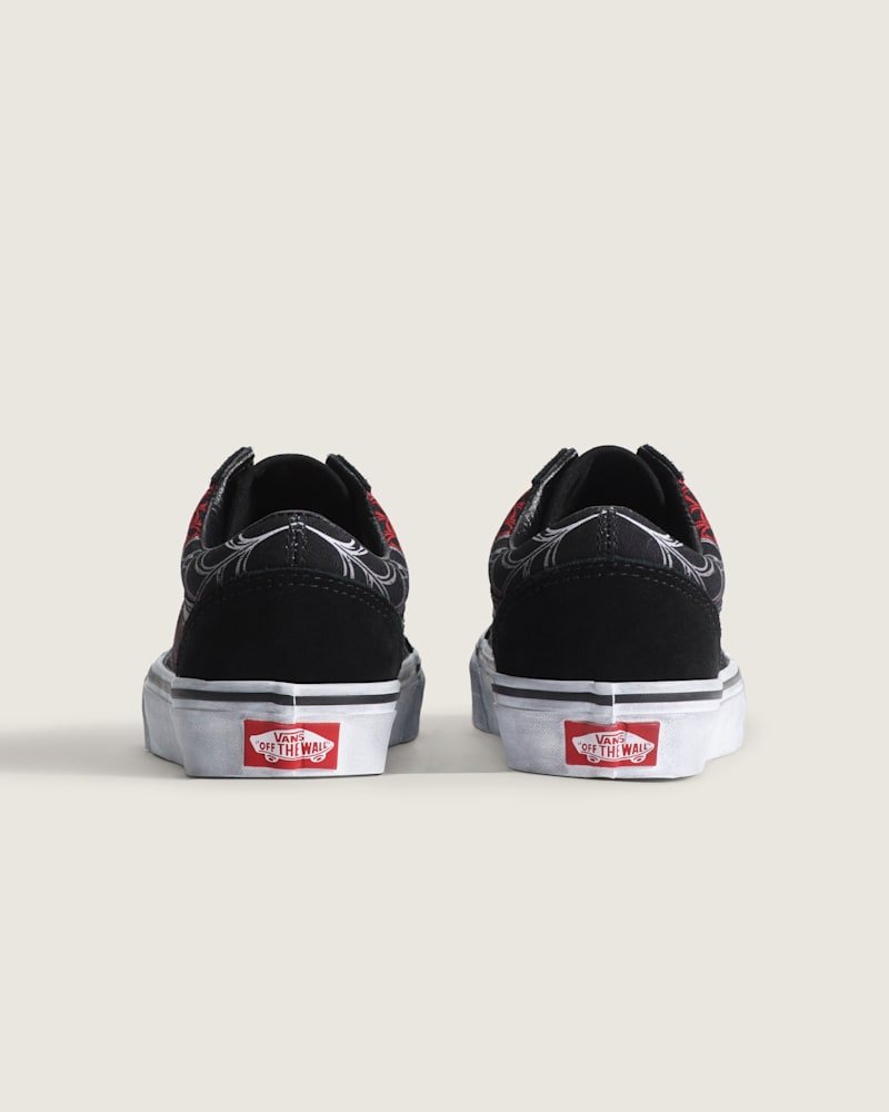 Детские кроссовки Vans Old Skool, цвет: Чёрный, вариант 1 — фото 4