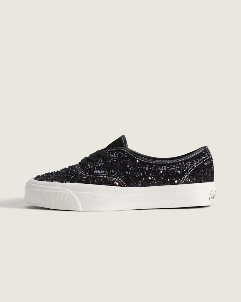 Кроссовки Vans Premium Authentic, цвет: Чёрный / Белый