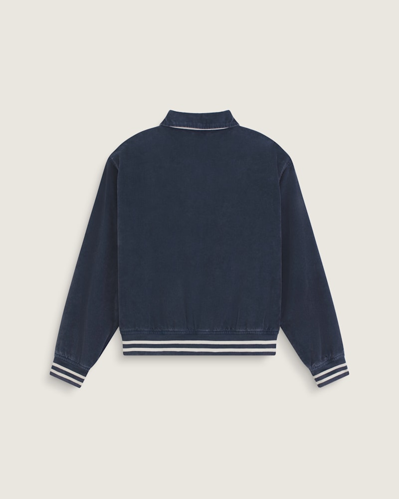 Женская куртка Vans Milliken Varsity, цвет: Dress Blues — фото 2