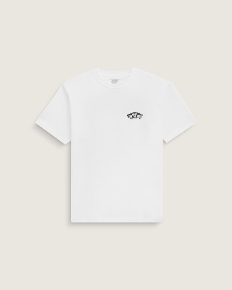 Мужская футболка Vans Double Standard Fill Short Sleeve, цвет: Белый — фото 2