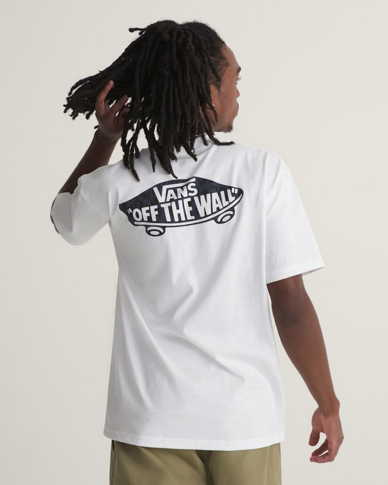 Мужская футболка Vans Double Standard Fill Short Sleeve, цвет: Белый — фото 4
