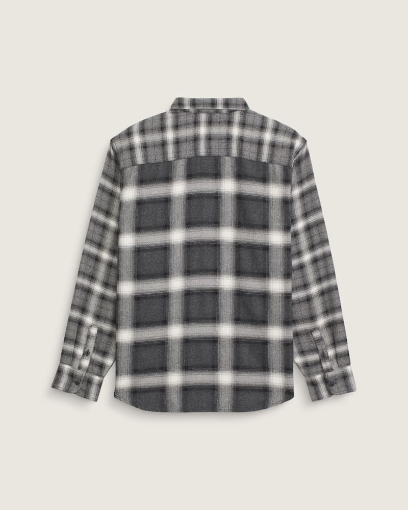 Мужская рубашка Vans Lawson Mixed Plaid Flannel, цвет: Угольный серый — фото 2