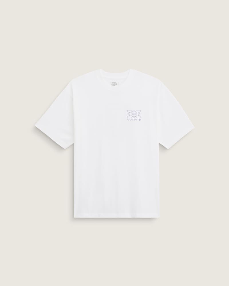 Мужская футболка Vans Experiment 66 Short Sleeve, цвет: Белый — фото 2