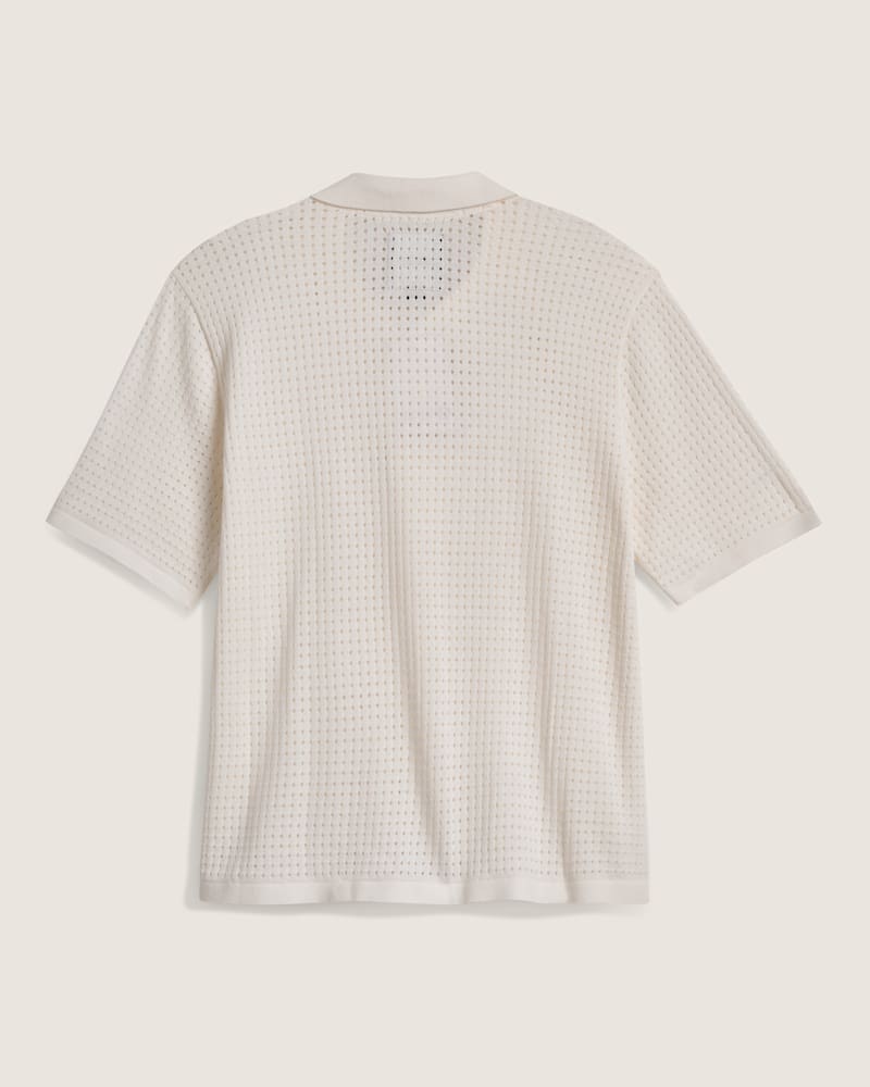 Мужской свитер Vans Feldman Polo Sweater, цвет: Белый — фото 2