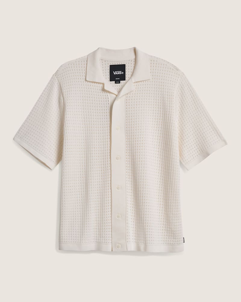 Мужской свитер Vans Feldman Polo Sweater, цвет: Белый