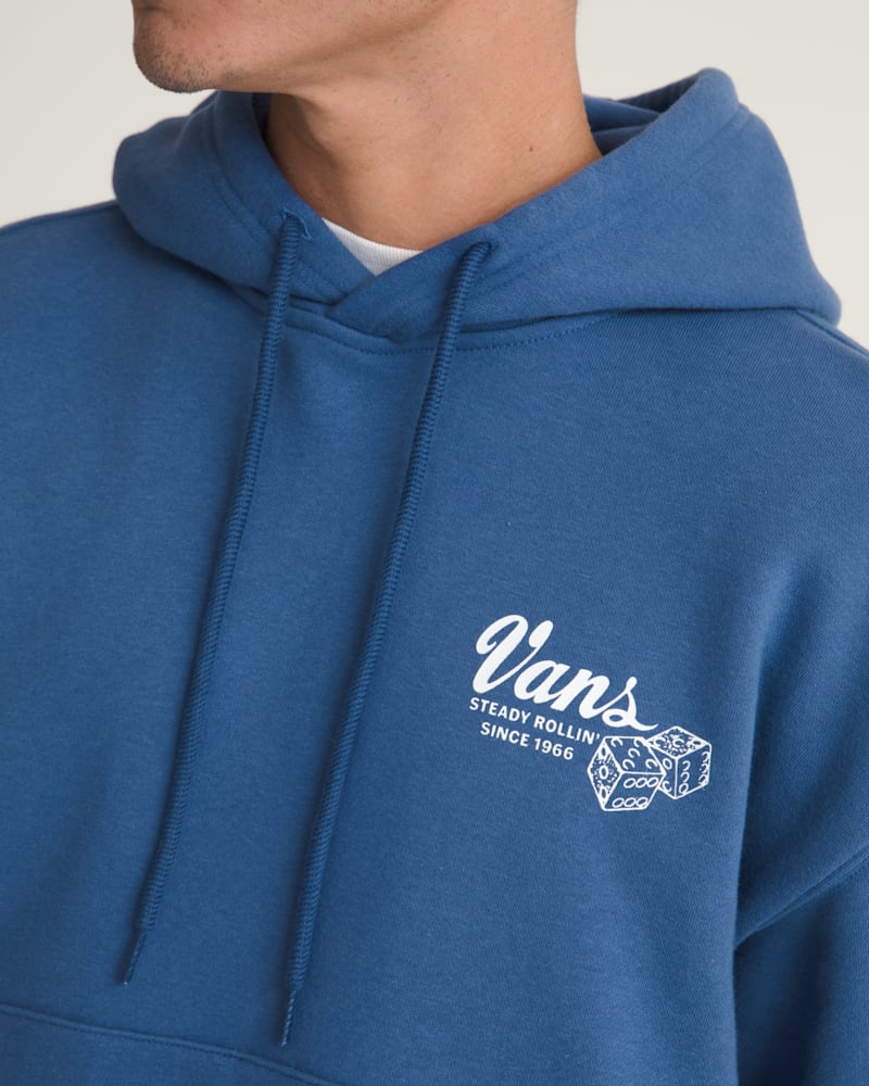 Мужской свитер Vans High Roller Pullover, цвет: Насыщенный тёмно-синий — фото 5