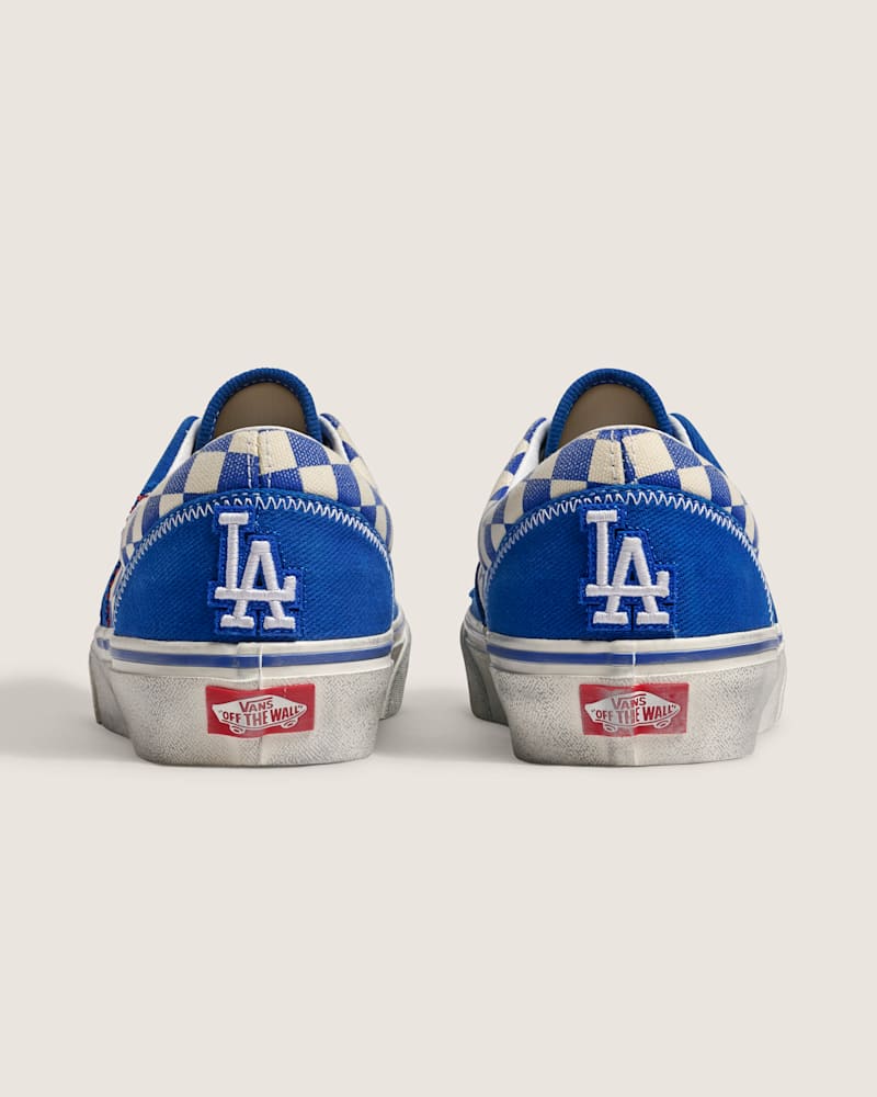 Мужские кроссовки Vans MLB™ Los Angeles Dodgers™ Classic Era, цвет: Синий белый — фото 4