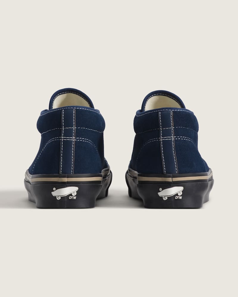 Мужские кроссовки Vans OTW Chukka 49 Vibram, цвет: Замшевый кожаный синий — фото 4