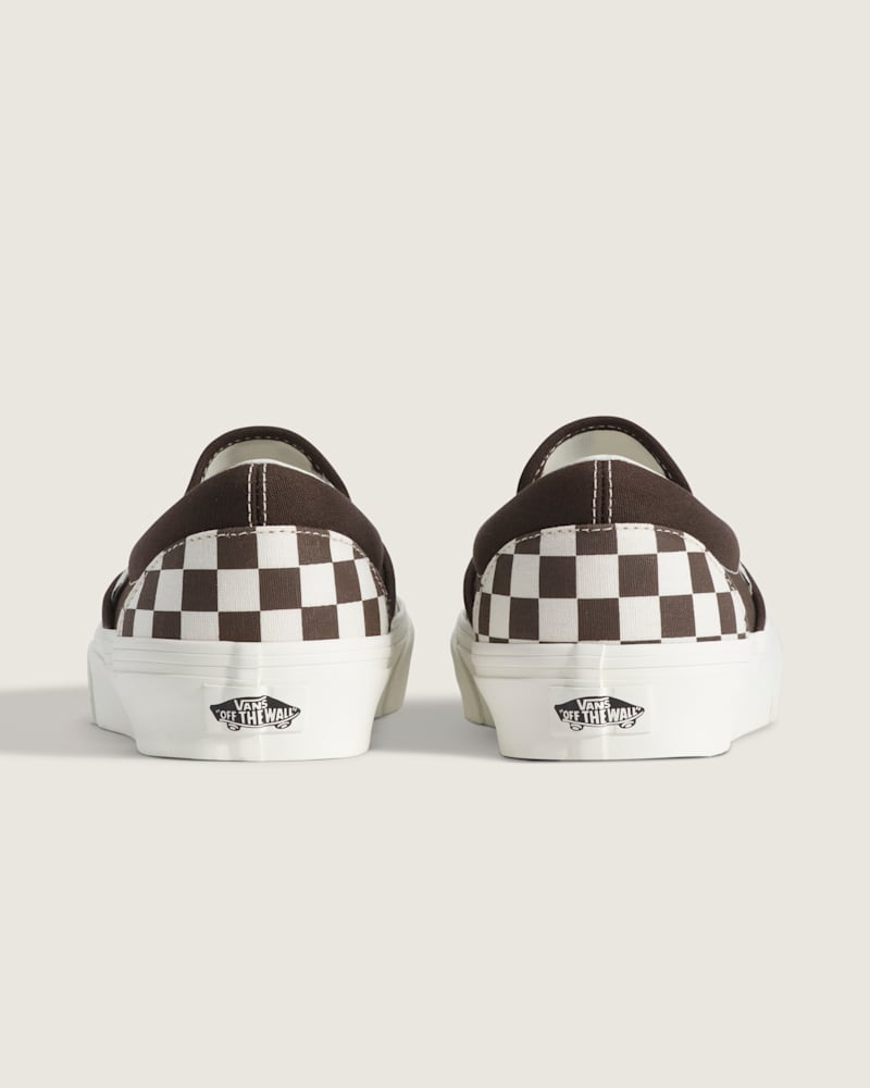 Мужские кроссовки Vans Classic Slip-On, цвет: Коричневый — фото 4
