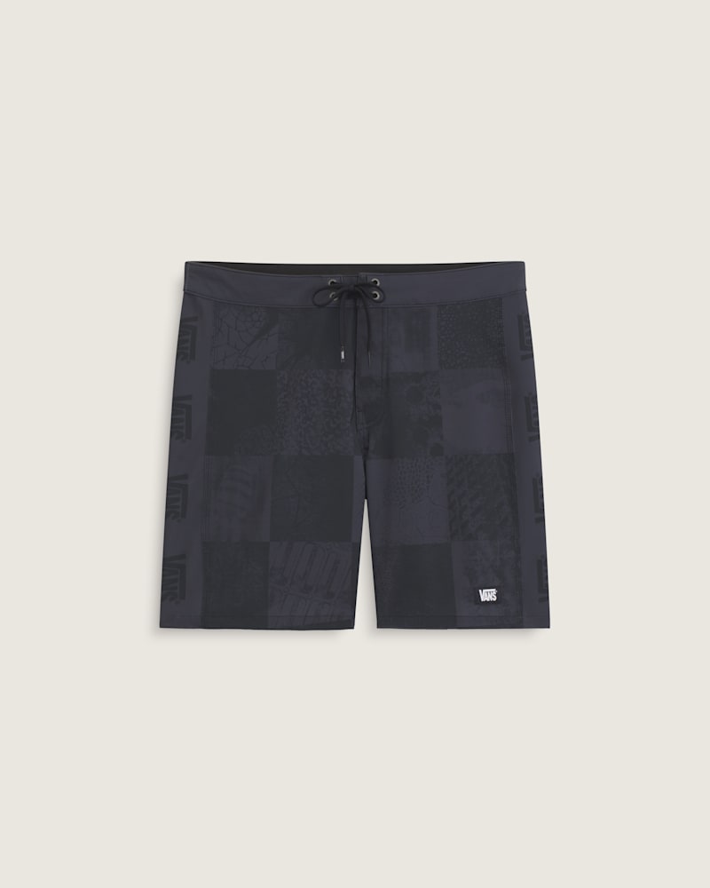 Пляжные шорты Daily AOP Sideline для мужчин — Vans, цвет: Угольный серый — фото 2