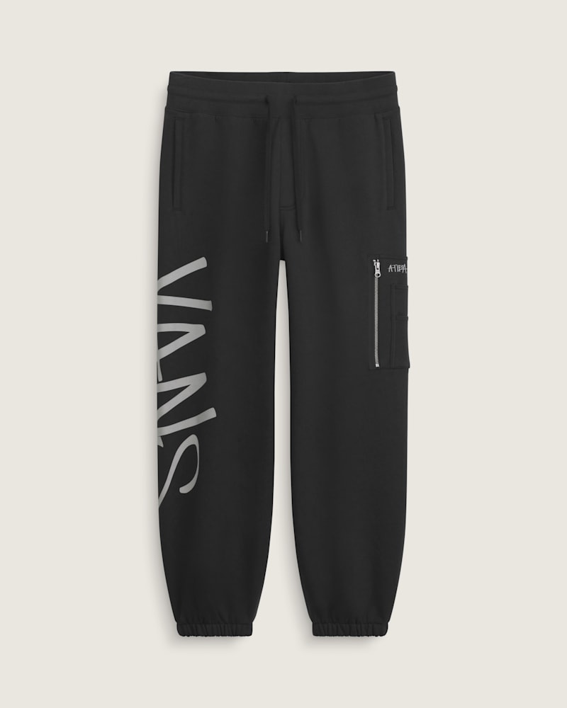 Мужские брюки Vans x Atiba SweatPant, цвет: Чёрный — фото 2