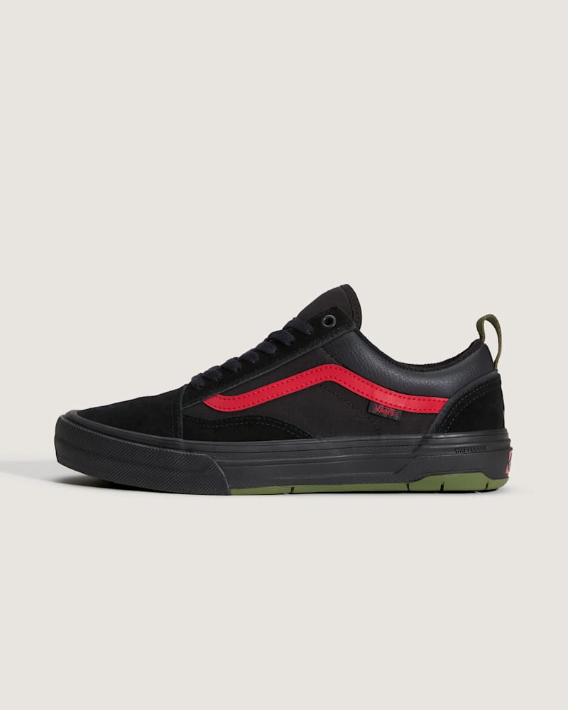 Кроссовки Vans Skate Old Skool Wafflecup, цвет: Чёрный / Зелёный