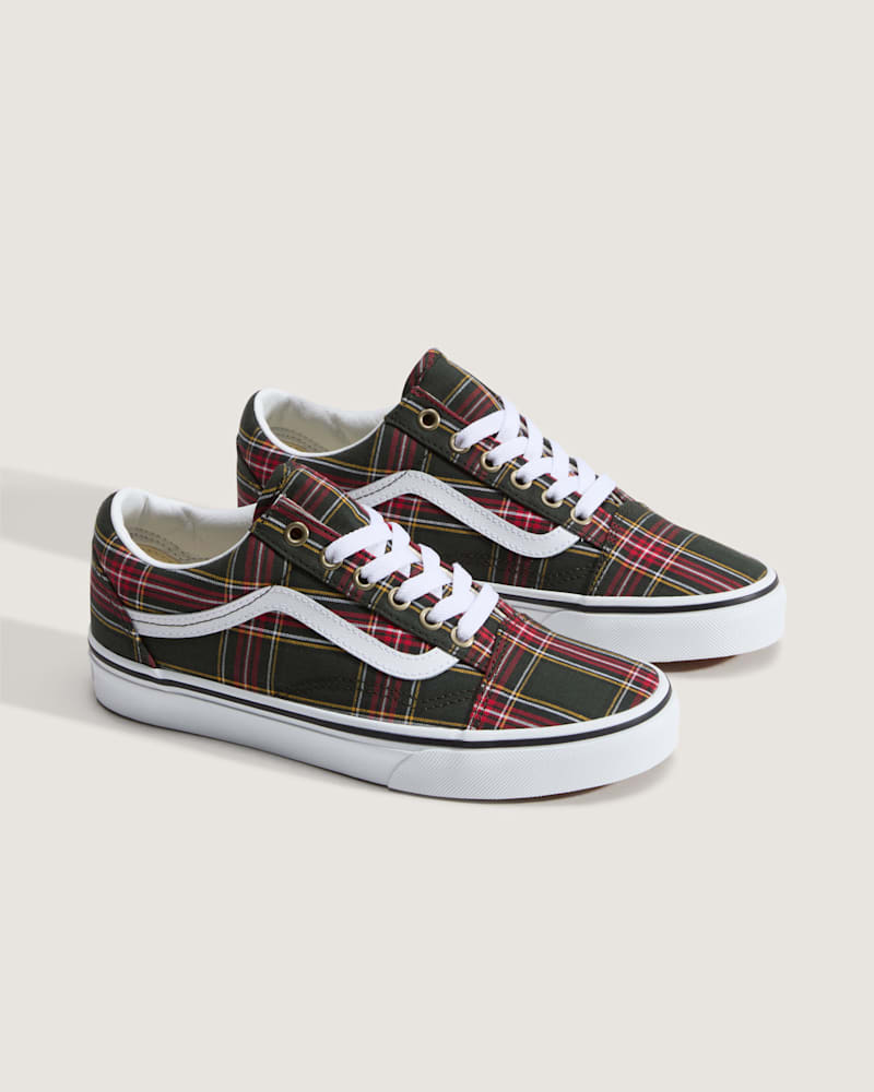 Женские кроссовки Vans Old Skool, цвет: Зелёный — фото 2